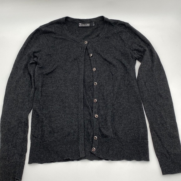 7th Avenue Dark Gray Sweater size XS - Picture 1 of 8